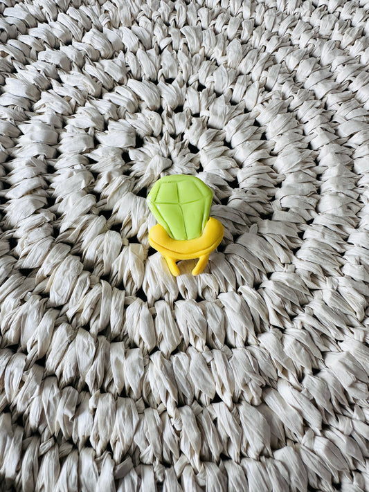 Yellow & Green Ring Pop Pin