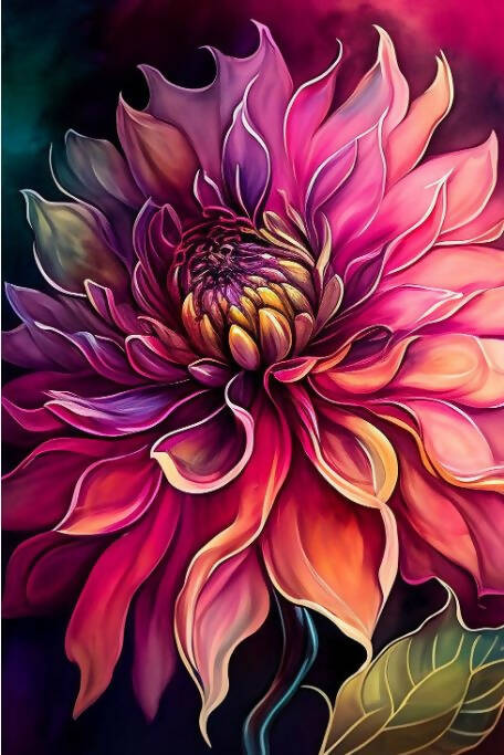 DAHLIA CARD