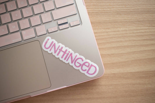 Unhinged Sticker