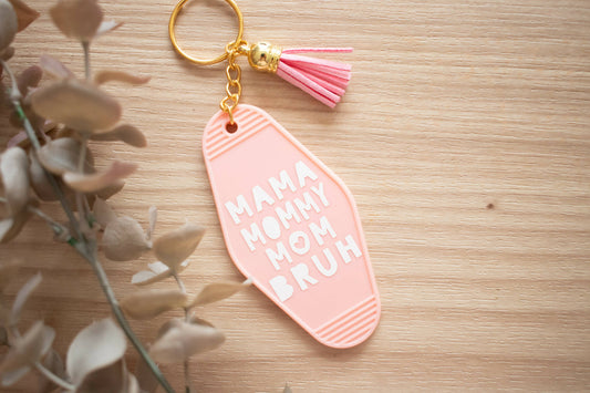 Mama-Bruh Hotel Keychain