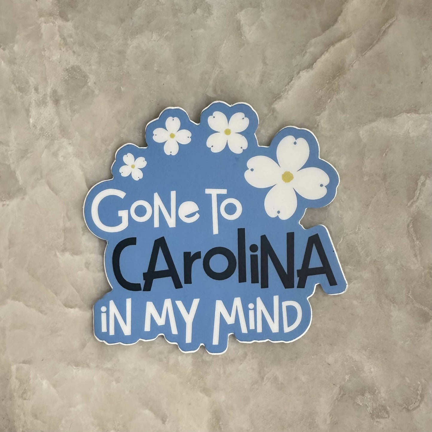 Gone To Carolina Sticker