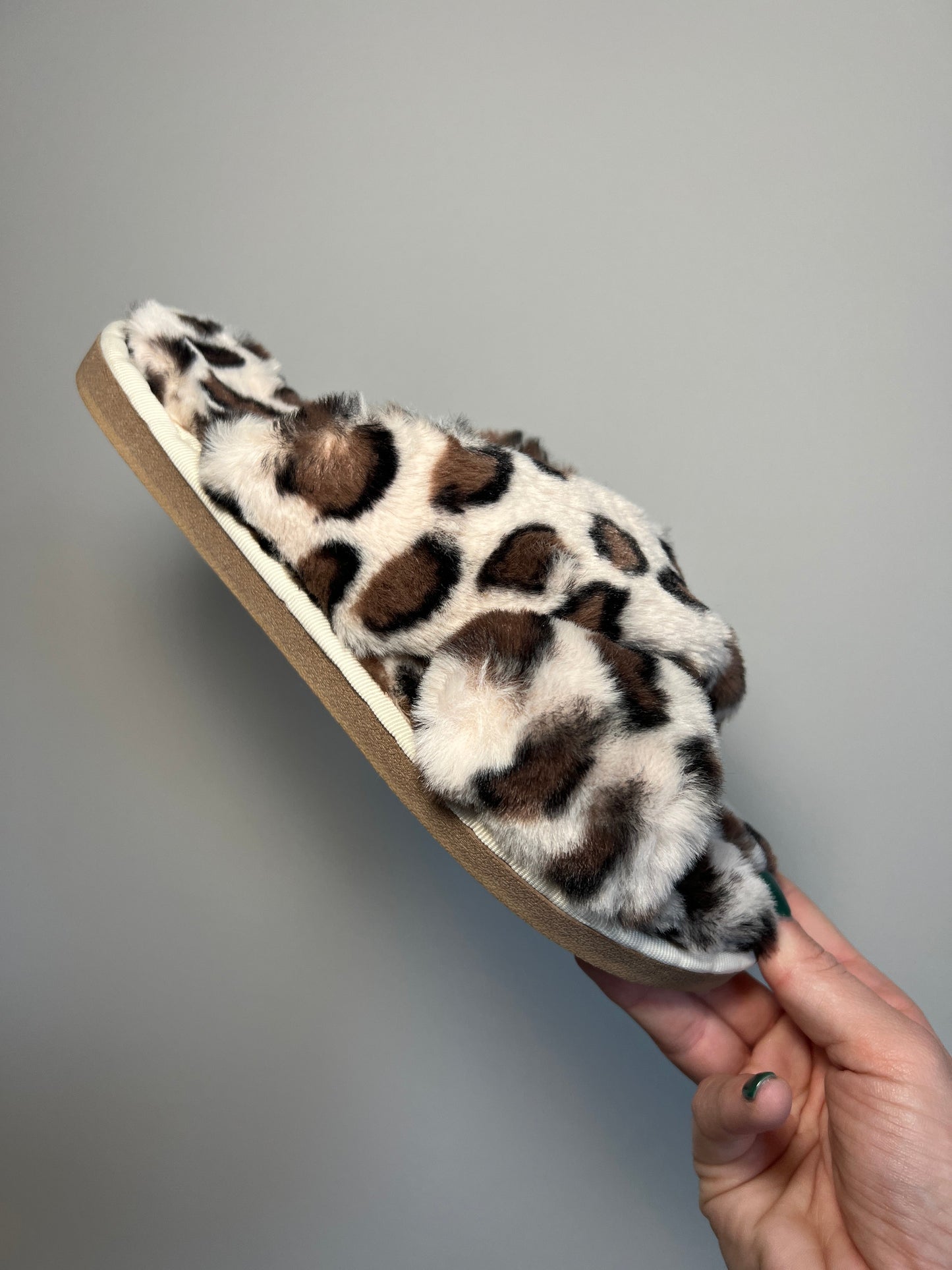 Cheetah Slippers