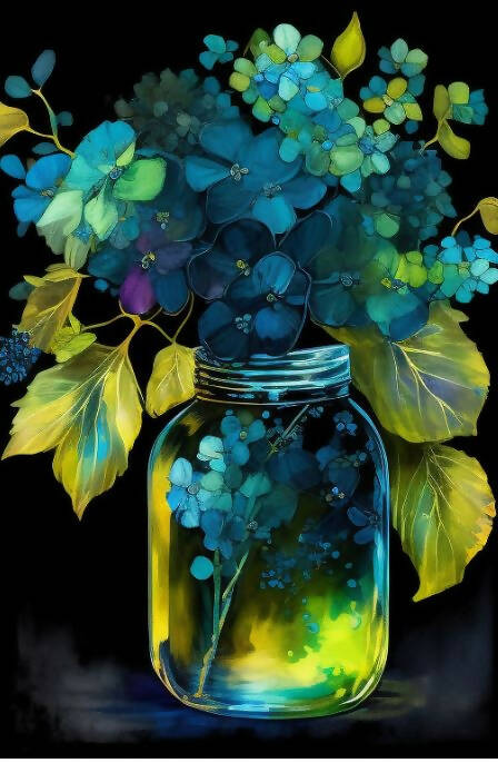 HYDRANGEA JAR