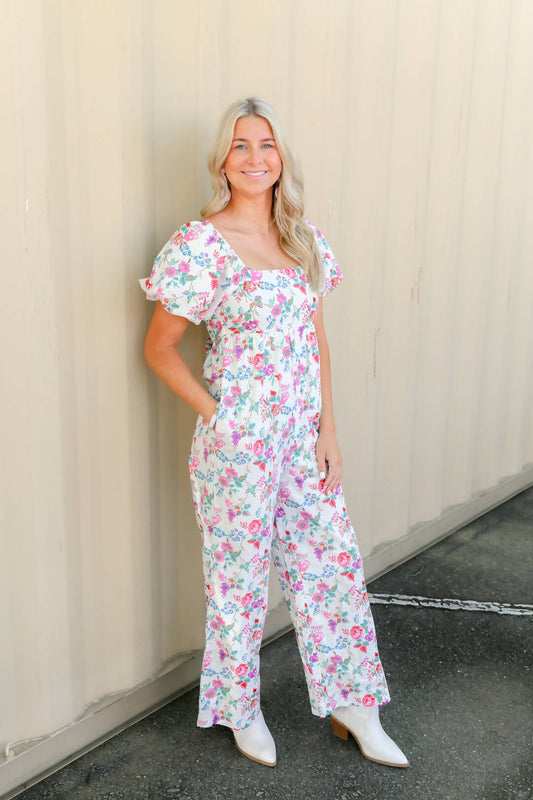 Floral Fascination Jumpsuit